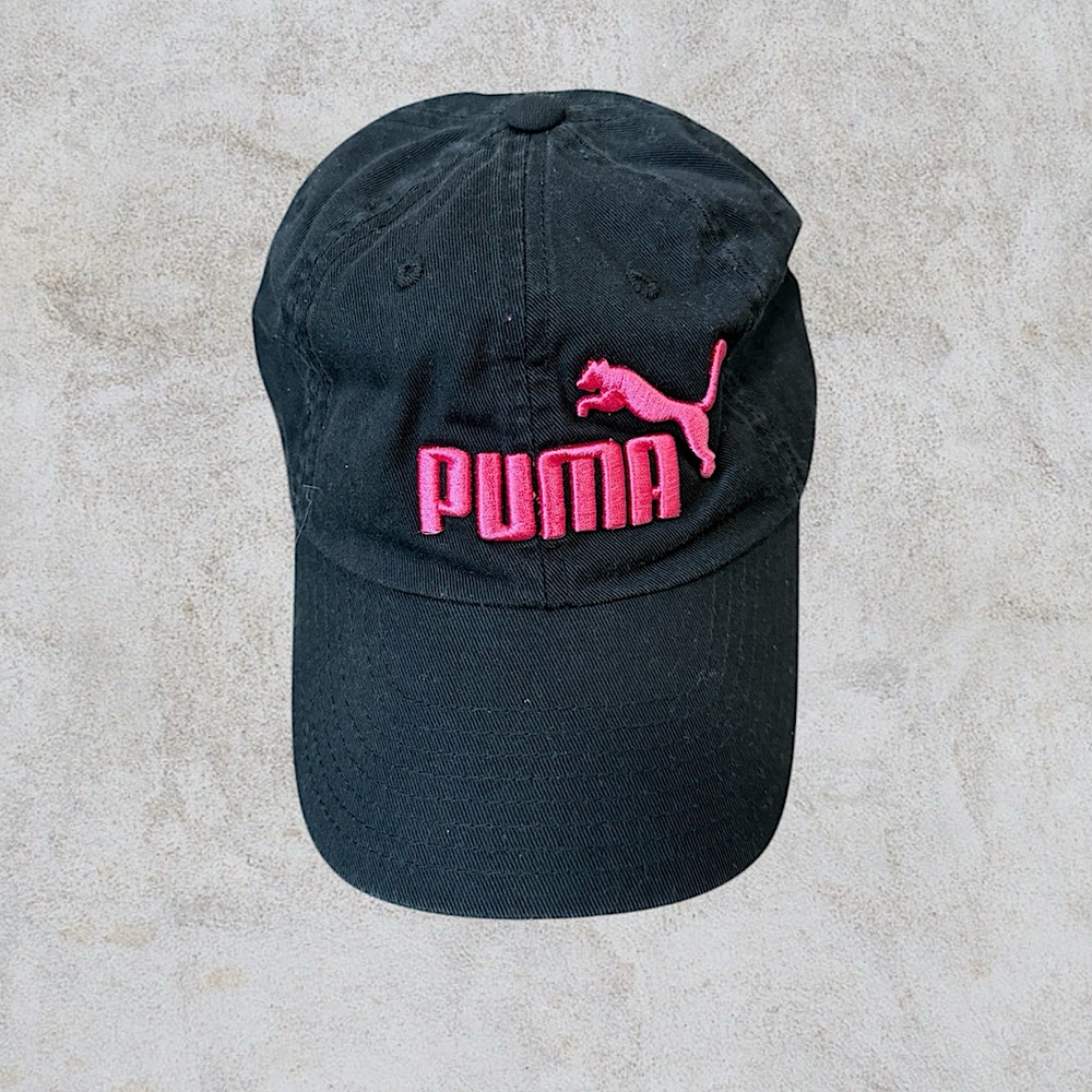 Puma Black & Pink Cap Hat